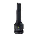 Carlyle Hand Tools 3/8DR 7MM HEX 60MM LONG IMPACT SOCKET - CISH3807M