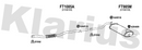 Klarius FT1085A - Centre Pipe  - Fits Fiat PANDA (312_, 319_)