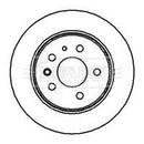 Borg & Beck Brake Disc Pair  - BBD4825 fits Mercedes all models 68- ex 190