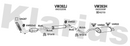 Klarius VW392J - Box With Centre Pipe  - Fits Volkswagen Polo 1.7SDi