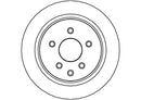 Disctech Brake Disc (Single) - Fits Alfa romeo, Nissan - ABD2070 - Rear Axle
