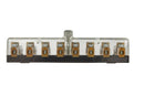 HELLA 8JD 002 291-141 Fuse Box - 6-pin connector - 8A - Crystal clear