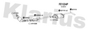 Klarius FE1224P - Box With Tail Pipe  - Fits Ford Ranger 3.2TDCi