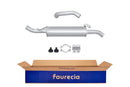 FAURECIA 8LD 366 034-871 Rear Muffler - Easy2Fit® Kit - fits RENAULT KANGOO Rapid