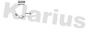 Klarius 323538 - Catalyst Type Approved Withpip  - Fits Renault Clio III  1.2i