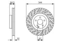 Bosch Brake Disc > Single Bd1594 Part No - 0986479764