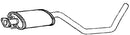 Klarius DN702B - Box With Centre Pipe  - Fits Nissan Note 1.6i