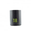 Carlyle Hand Tools 1/2 Drive 18mm 12 point impact socket - CIS12118M