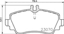 Mintex Brake Pad Set fits -MercedesBenz MDB1924 (also fits other vehicles)