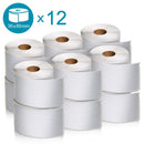 Lyreco Dymo Thermal Printing Address Labels - 36 x 89mm - 12 Rolls - 12218537