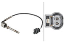 HELLA 6PT 358 181-481 Sensor, exhaust gas temperature - 2-pin connector