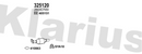 Klarius 325120 - Catalyst Type Approved  - Fits Hyundai Tucson 1.6 GDi