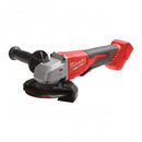 Milwaukee M18 Brushless 115mm angle grinder with paddle switch - 4933492647