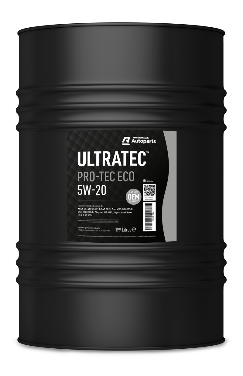 Ultratec PRO-TEC ECO 5W20 - 199 Litre Barrel Engine Oil