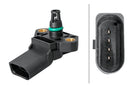 HELLA 6PP 009 400-951 Sensor, intake manifold pressure - 4-pin connector