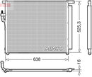 Denso Condenser, air conditioning - DCN10049