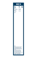 Bosch Twin Spoiler set of Front Wiper Blades - 600/600mm - 602S