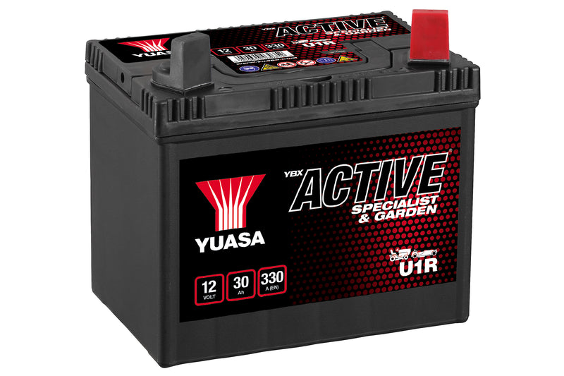 U1R Yuasa Active Specialist & Garden Battery 12V 30Ah 330A