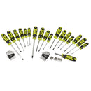 Draper 44pc S.Driver Set+Stand Green - 78619