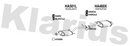 Klarius HA501L - Box With Centre Pipe  - Fits Honda FR-V 1.7