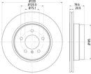 Mintex Brake Discs fits -BMW V315:5 MDC2186 (also fits other vehicles)