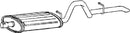 Klarius CH21J - Box With Tail Pipe  - Fits Chrysler Jeep Wrangler 4.0i