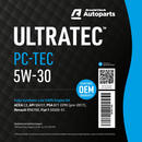 Ultratec PC-TEC 5W30 - 1 Litre Engine Oil