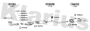 Klarius 301303 - Front Pipe For Cat  - Fits Citroen Saxo 1.6i