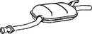 Klarius MZ193K - Box With Centre Pipe  - Fits Mercedes 190 E 1.8