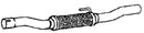 Klarius FT922G - Centre Pipe  - Fits Fiat Doblo 1.3JTD