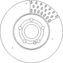 Disctech Brake Disc (Single) - Fits Mercedes-benz, Volvo - ABD3836 - Front Axle