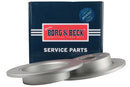 Borg & Beck Brake Disc (Pair)  - BBD5665