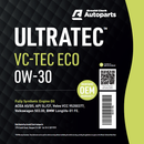 Ultratec VC-TEC ECO 0W30 - 1 Litre Engine Oil