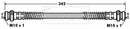 Borg & Beck Brake Hose  - BBH7005 fits Hyundai Atos,Atos Prime