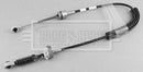 Borg & Beck Gear Control Cable  - BKG1023 fits Renault Megane 5 speed 03-08