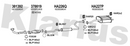 Klarius 301392 - Front Pipe For Cat  - Fits Honda Civic 1.4i