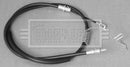 Borg & Beck Brake Cable- LH Rear - BKB3109 fits Ford Transit RWD double 06-09