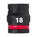Milwaukee Hex socket ShW 1/2 STD 18mm-1pc - 4932480312