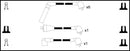 Intermotor Ignition Lead Set - 73522