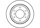 Disctech Brake Disc (Single) - Fits Mitsubishi, Nissan - ABD2250 - Rear Axle
