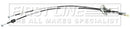 First Line Gear Control Cable  - FKG1385
