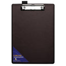 Lyreco PVC Coated Foolscap Clipboard - Black - 713069