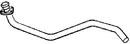 Klarius LR90P - Front Pipe Right Hand  - Fits Land Rover 110 3.5