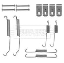 Borg & Beck Fitting Kit -  Shoes  - BBK6309 fits Mazda 2 10/07-