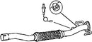 Klarius 301940 - Front Pipe For Cat  - Fits Opel Corsa 1.3CDTi