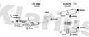Klarius CL325E - Box With Centre Pipe  - Fits Mitsubishi Colt 1.5i