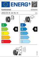 Continental 205 55 16 91H Eco Contact 5