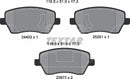 Nissan, Brake Pad Set - Textar 24403012369402