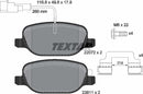 Textar Brake Pad Set - 2207201