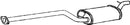 Klarius FE966M - Box With Centre Pipe  - Fits Ford C-Max 1.8TDCi